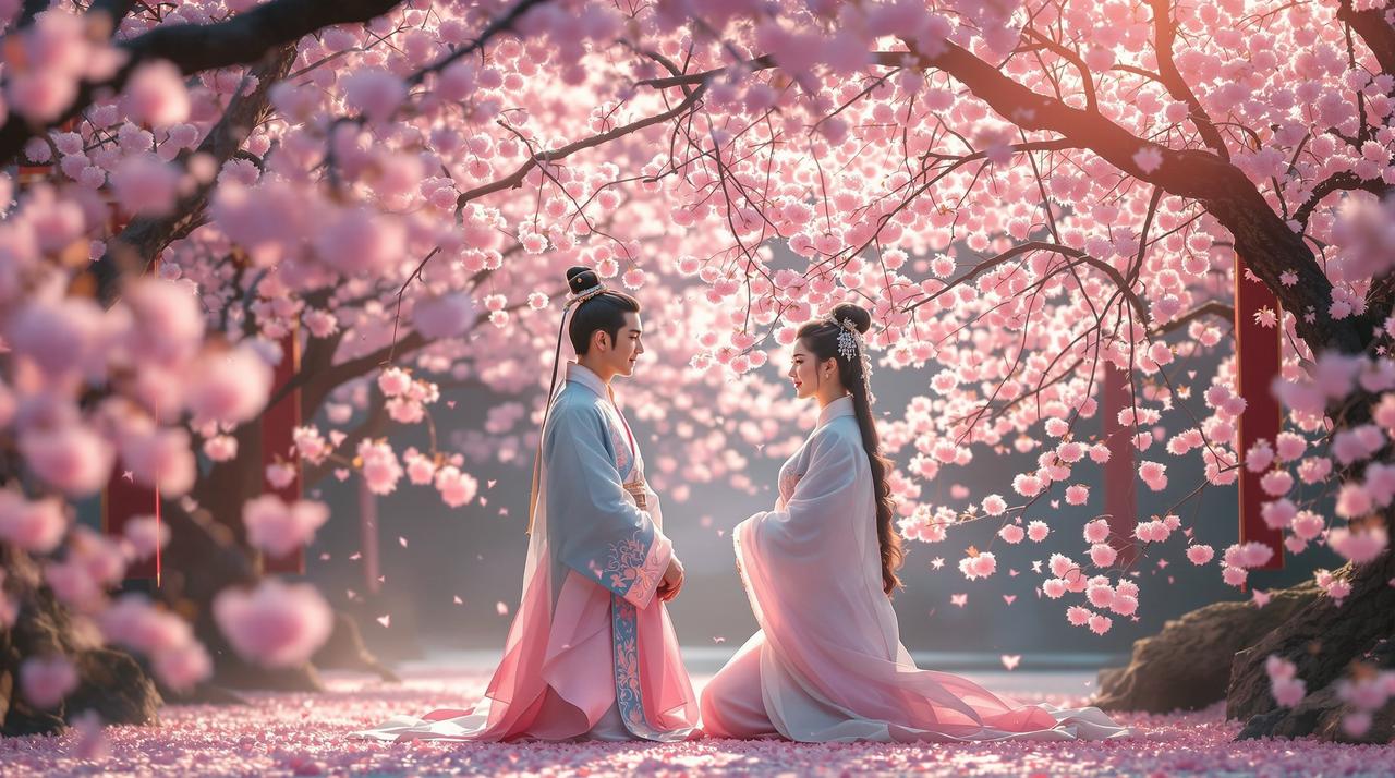 唯美壁纸·扇面丹青